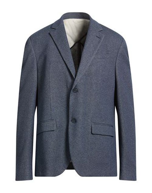 Man Blazer Navy Size 46 Cotton, Polyester, Viscose