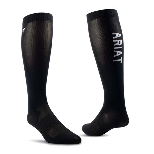 Men's AriatTEK Essential Performance Socks in Black, Size OS