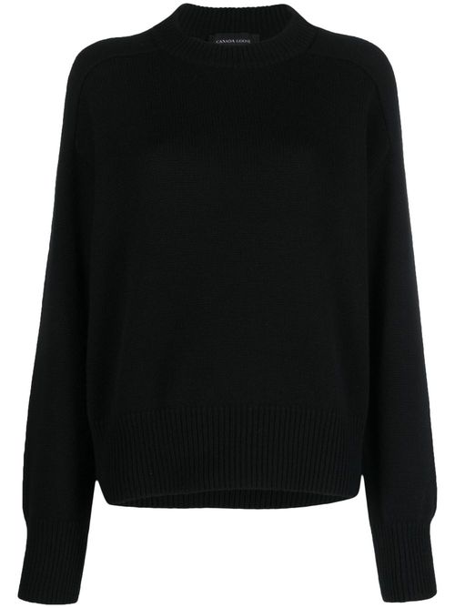 Baysville wool jumper - Black