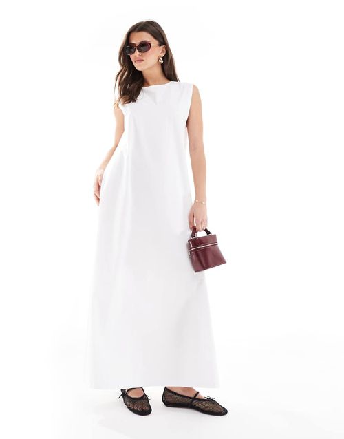 meshki maxi dresses Marcel Off Shoulder Diamante Maxi Dress - Chocolate
