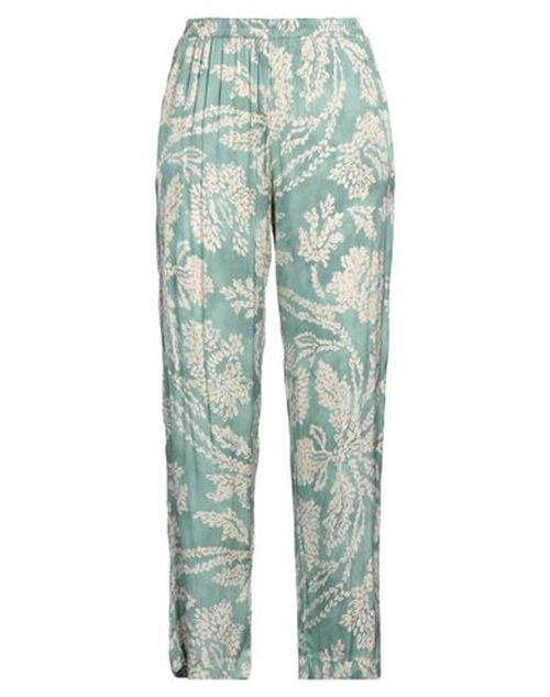 Woman Pants Sage green Size M Viscose