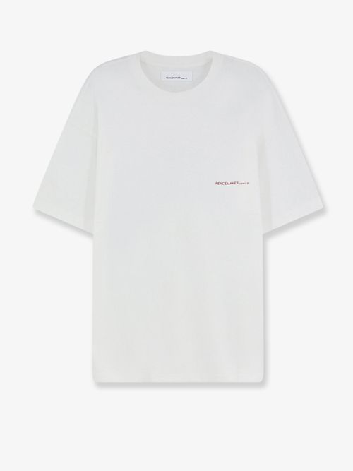 Logo-Embroidered Cotton T-Shirt — White