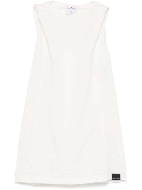 COURRÈGES- Hooded Tank Top