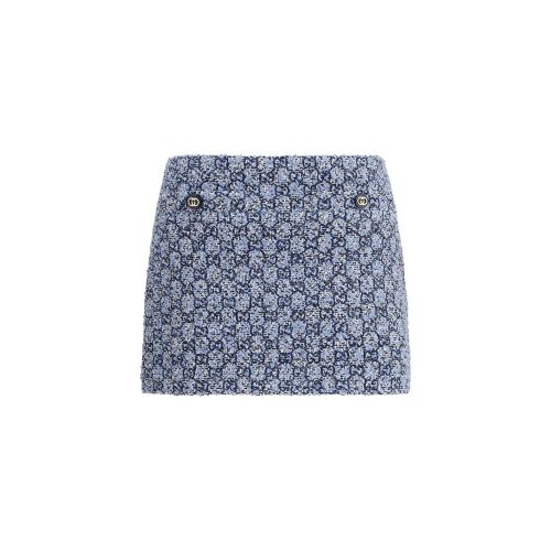 GG Mini Skirt — Blue