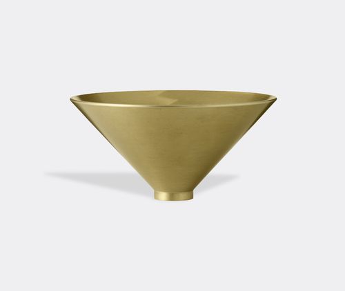 'taper' Bowl, Brass
