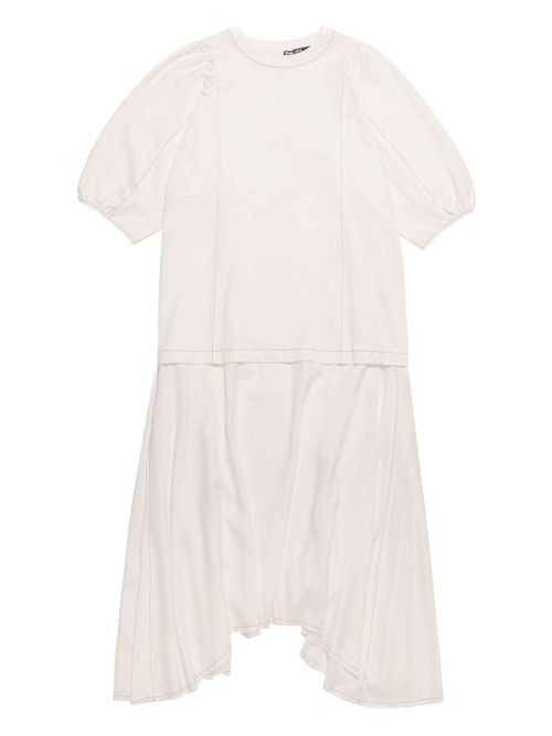 Bimba y Lola cotton-blend dress - White