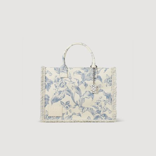 Cotton Kasbah Toile de Jouy tote bag