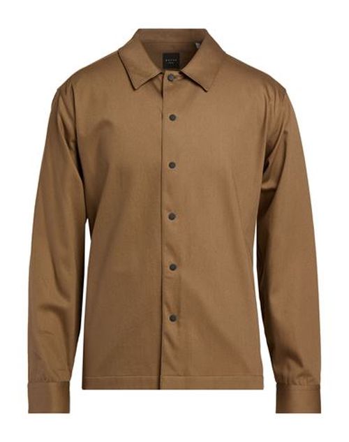 Man Jacket Khaki Size L Cotton