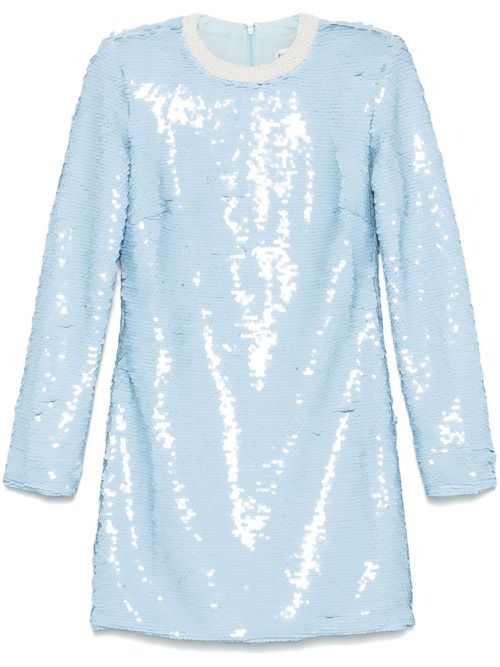 Sequin mini dress - Blue