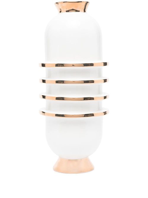Orbit Capsule vase - White