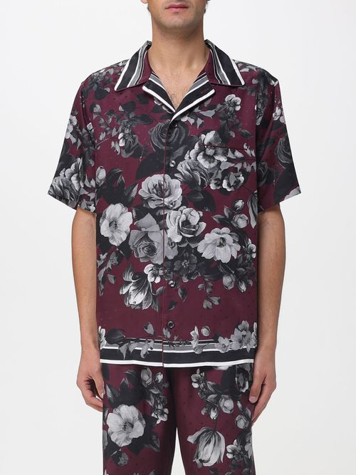 Shirt Men color Burgundy