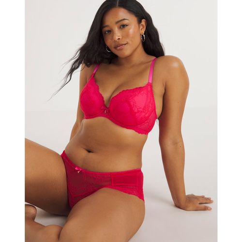 Gossard Superboost Plunge Bra Rose Red
