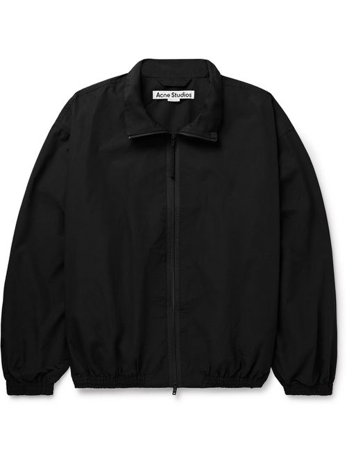 Olandios Logo-Embroidered Cotton and Nylon-Blend Bomber Jacket