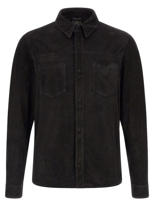 Suede Shirt Gloves