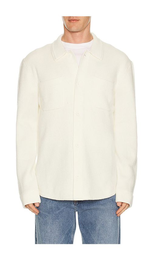 PAIGE Mason Sweater Shirt in Ivory. - L also in M, S, XL/1X, XXL/2X