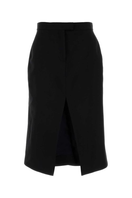 Kick Back Skirt — Black