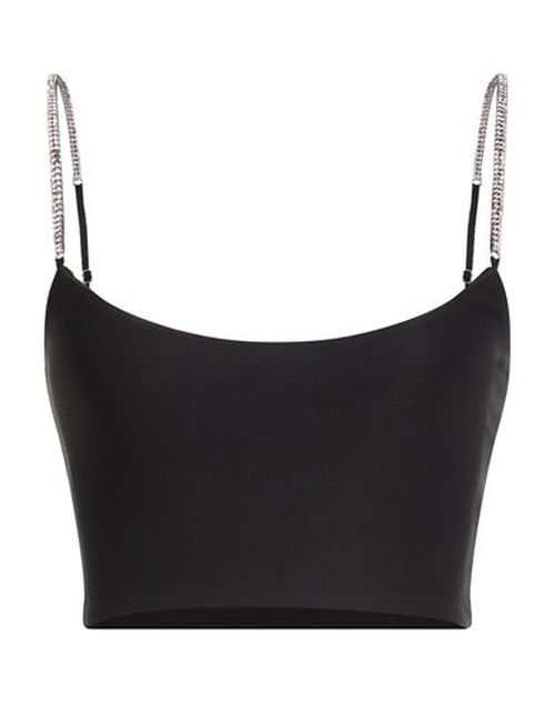 Woman Top Black Size M Polyamide, Elastane