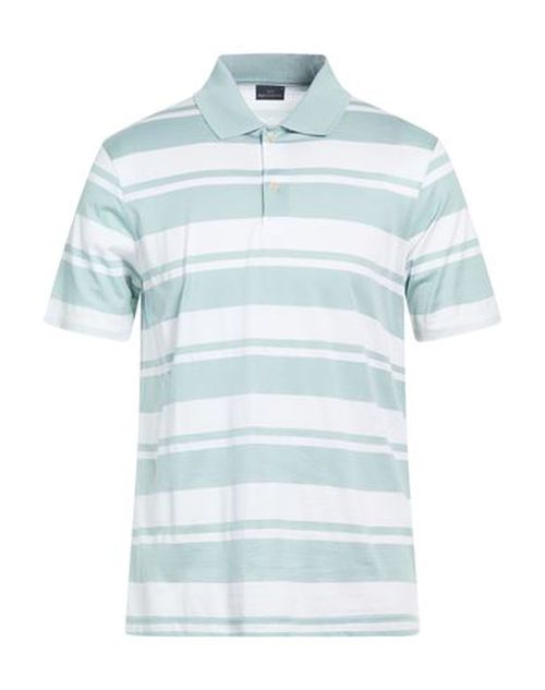 Man Polo shirt Turquoise Size M Cotton