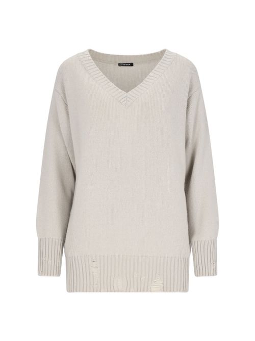 Destroyed Detail Sweater