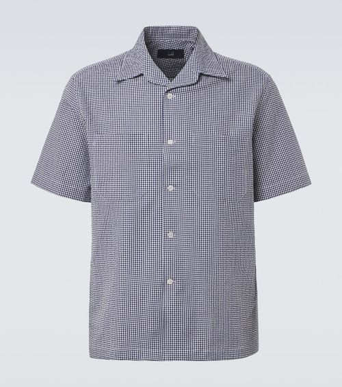 Gingham cotton shirt