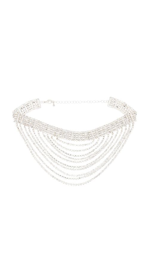 Amber Sceats Koda Necklace in Silver. a