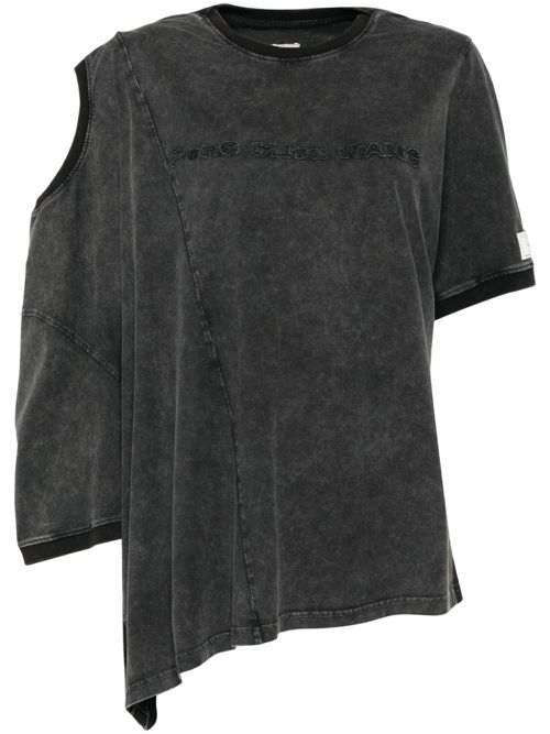 Double-neck T-shirt - Black