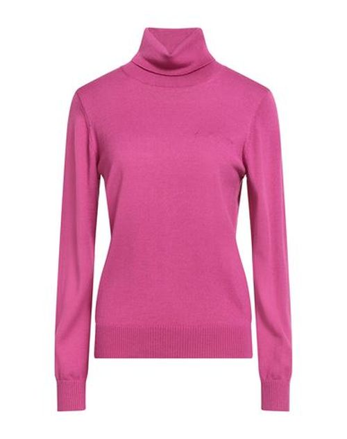 Woman Turtleneck Fuchsia Size S Acrylic, Virgin Wool, Polyamide, Elastane