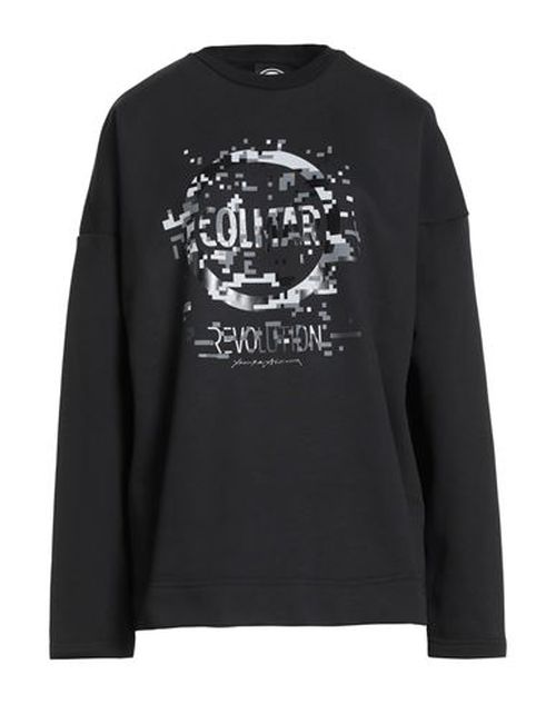 Yosuke Aizawa Woman Sweatshirt Black Size L Cotton, Polyester
