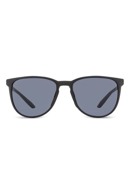 Oval-frame sunglasses - Black