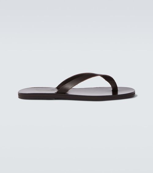 Solon leather thong sandals