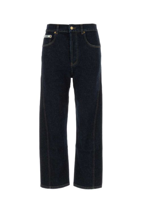 Blue Stretch Denim Jeans
