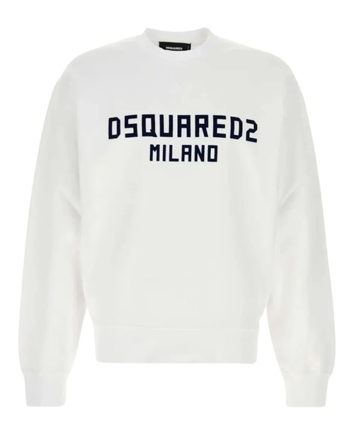 Dsquared2 Milano Logo White Sweatshirt - White