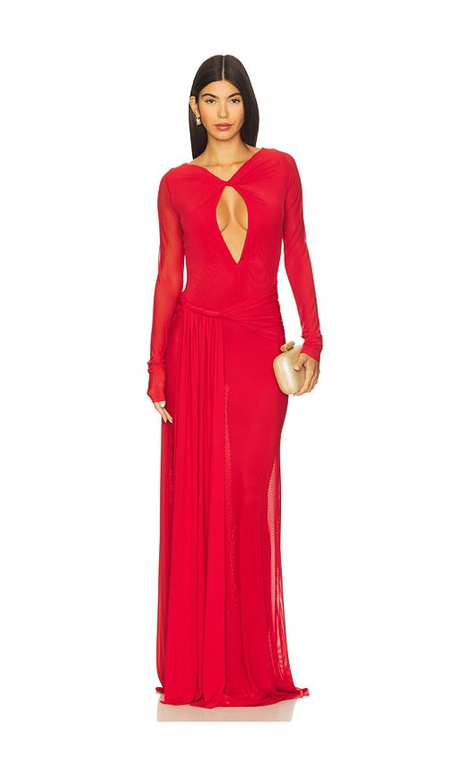 MISHA The Irina Dress in Red. - XXS also in L, M