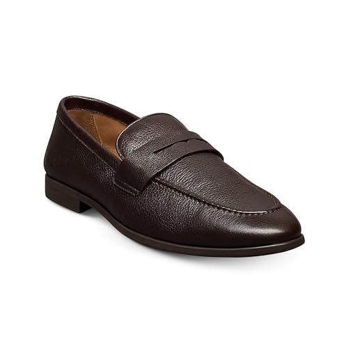 Allen Edmonds Men's Murphy Loafer Dark Brown Pebbled Leather