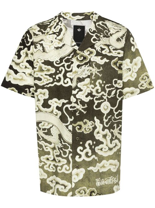 Cloud Dragon shirt - Green