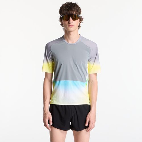 T-shirt SOAR Trail Top Silver Grey/ Citru