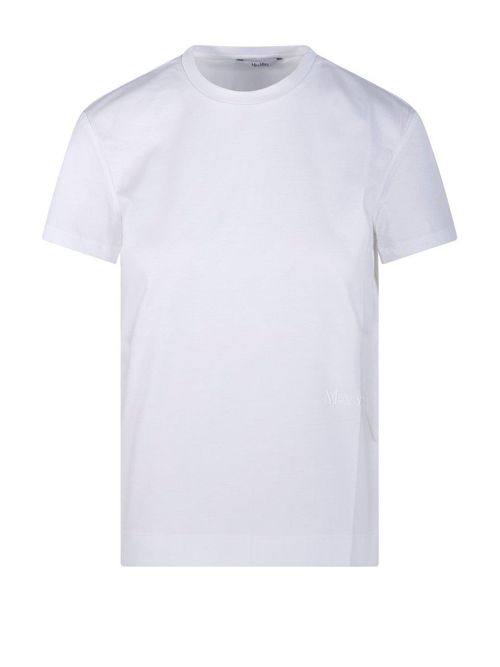 Logo Embroidered Crewneck T-shirt