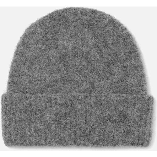 Ganni Brushed-Knit Beanie