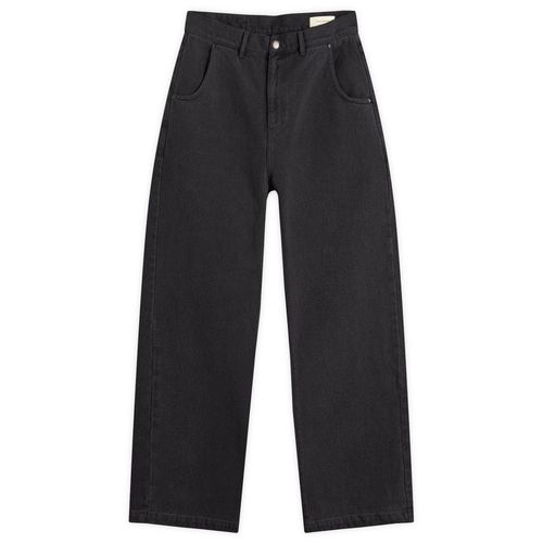 Men's Straight Cut Jeans Faded Black