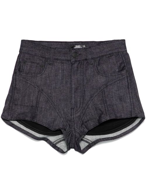 Denim shorts - Black
