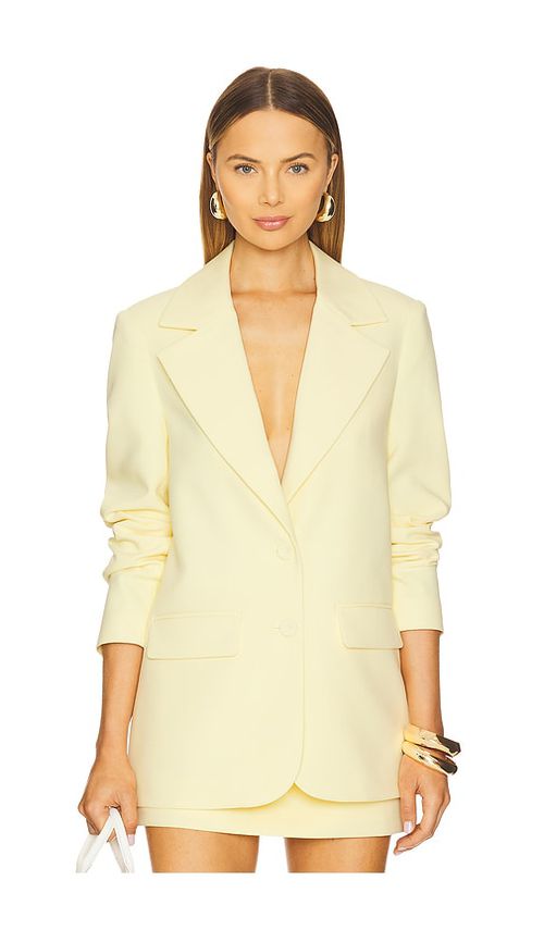 Favorite Daughter The Favorite Oversized Blazer in Lemon.  S. Also in