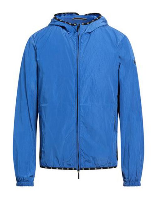 Man Jacket Blue Size 40 Polyester