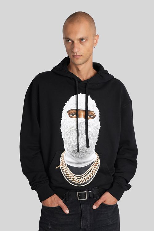 Sweatshirt In Black Cotton