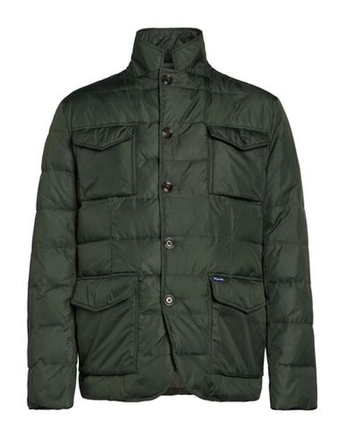 Façonnable Man Puffer Dark green Size M Polyester