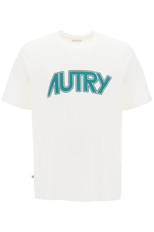 -T Shirt Con Maxi Stampa Logo-Uomo