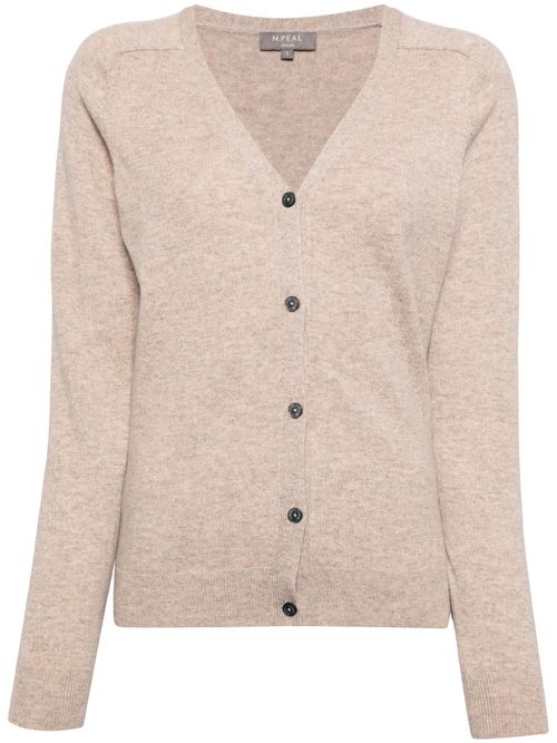 Lara cashmere cardigan - Brown