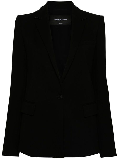 Jersey blazer - Black