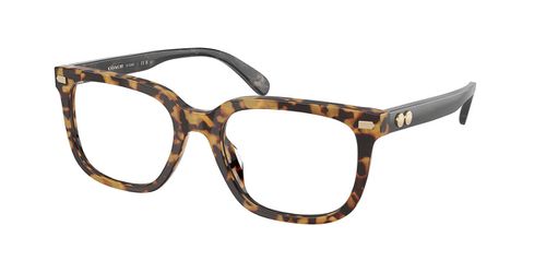 Coach HC6266U 5881 Men's Eyeglasses Tortoiseshell Size 53 - Blue Light Block Available