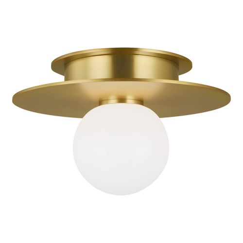 Visual Comfort Studio Nodes Ceiling Light in Burnished Brass by Kelly Wearstler