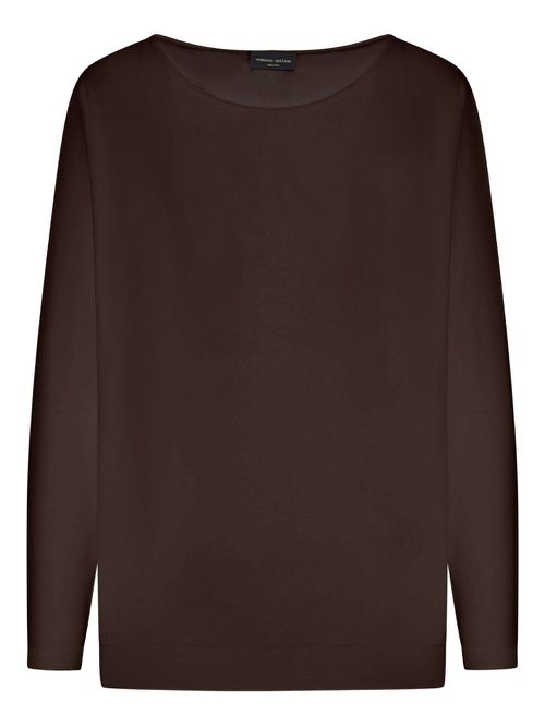 Roberto Collina oversized sweater - Brown